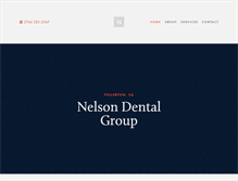 Tablet Screenshot of nelsondentalgroup.com